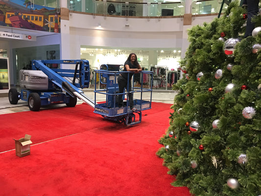 Christmas for the Westfield Mall in Valencia, CA