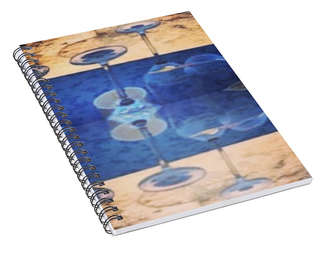Wine Glass Art Photograph - Spiral Notebook