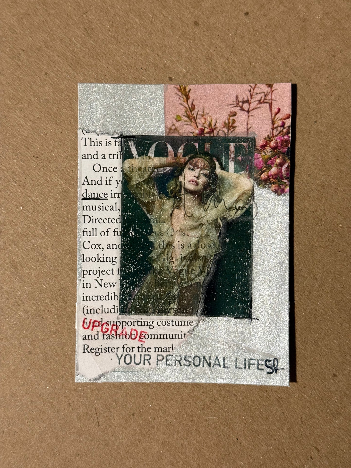 Cover Model ACEO Card Mini Collectible Art