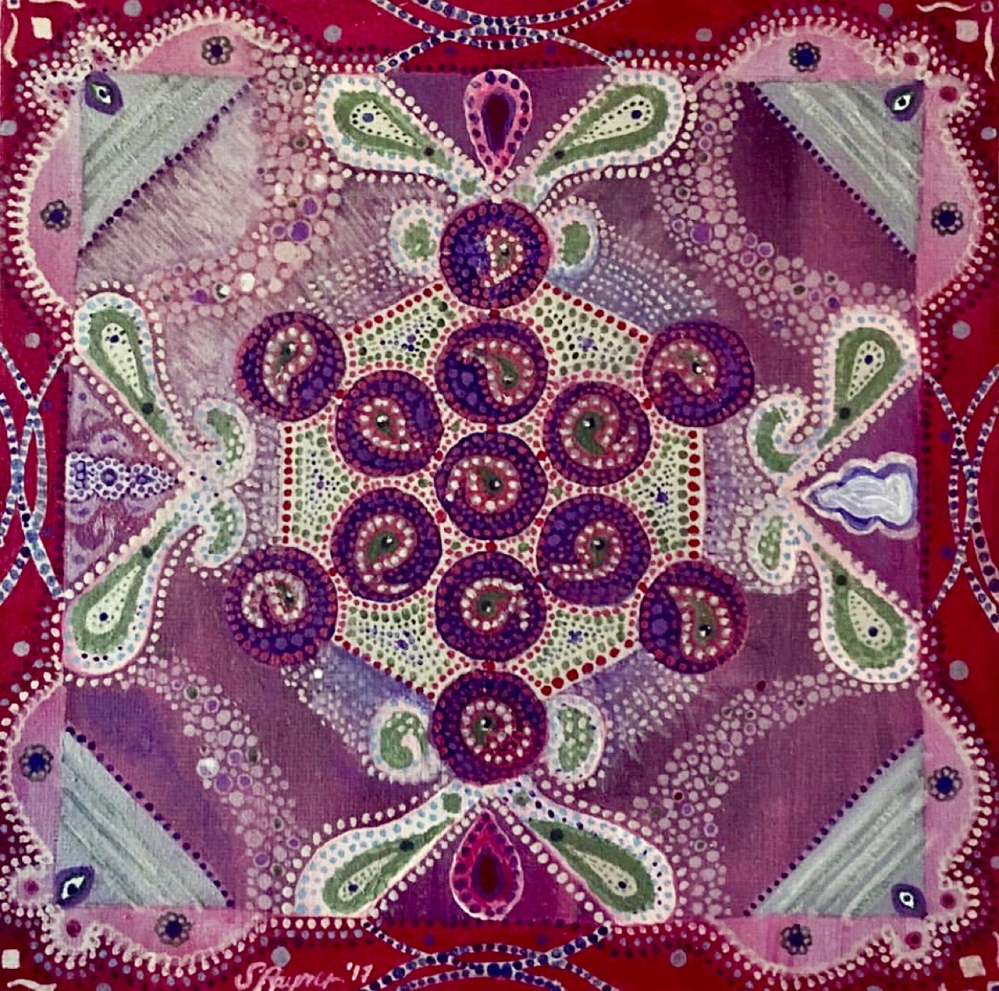 🔴SOLD🔴 Flower of Life by Sharmaine Rayner