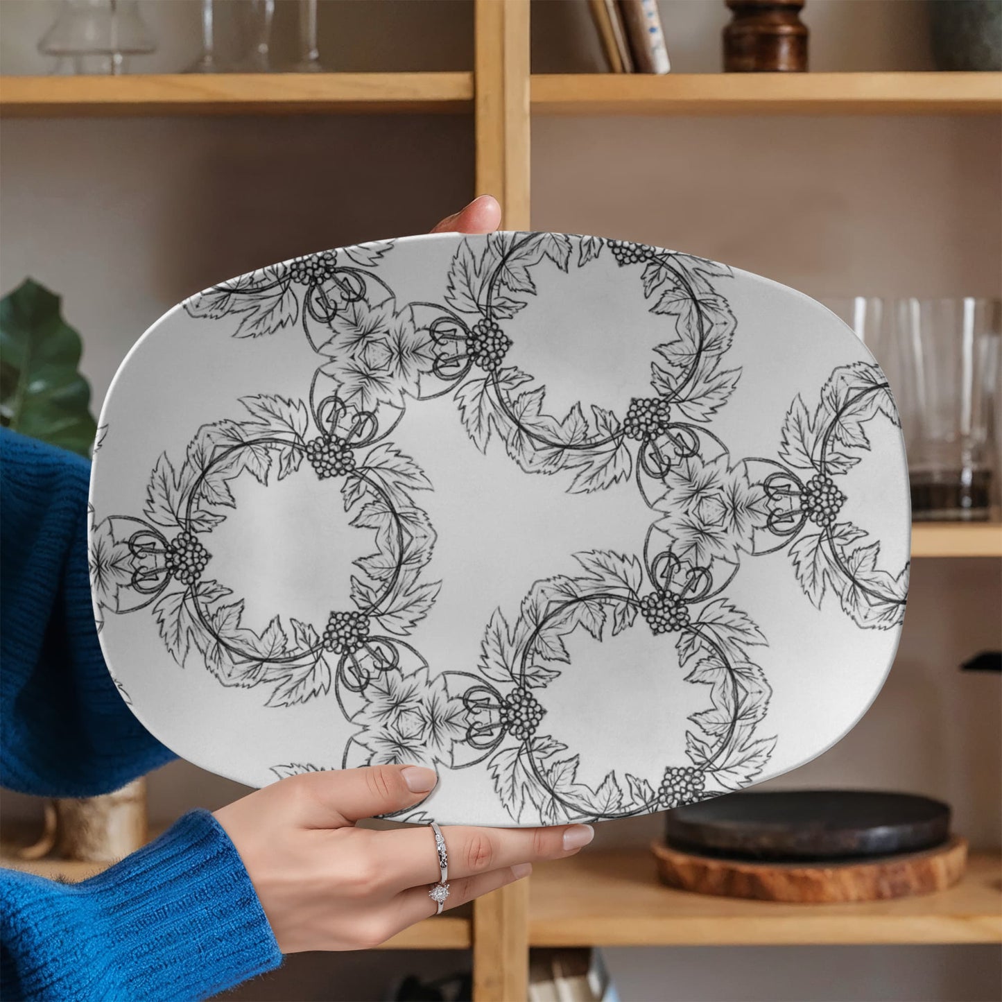 The Grape Wreaths Platter