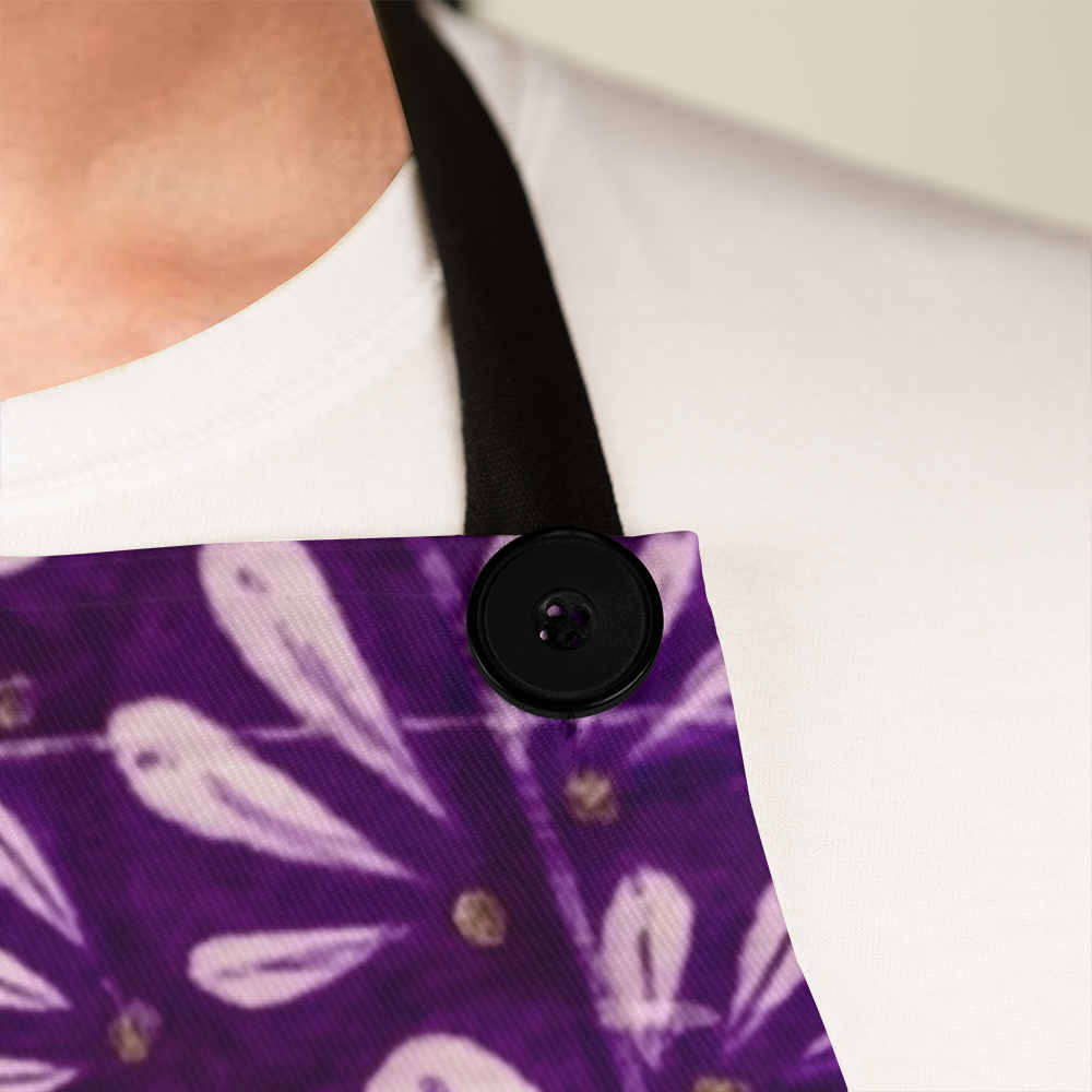 Purple Doodle Apron