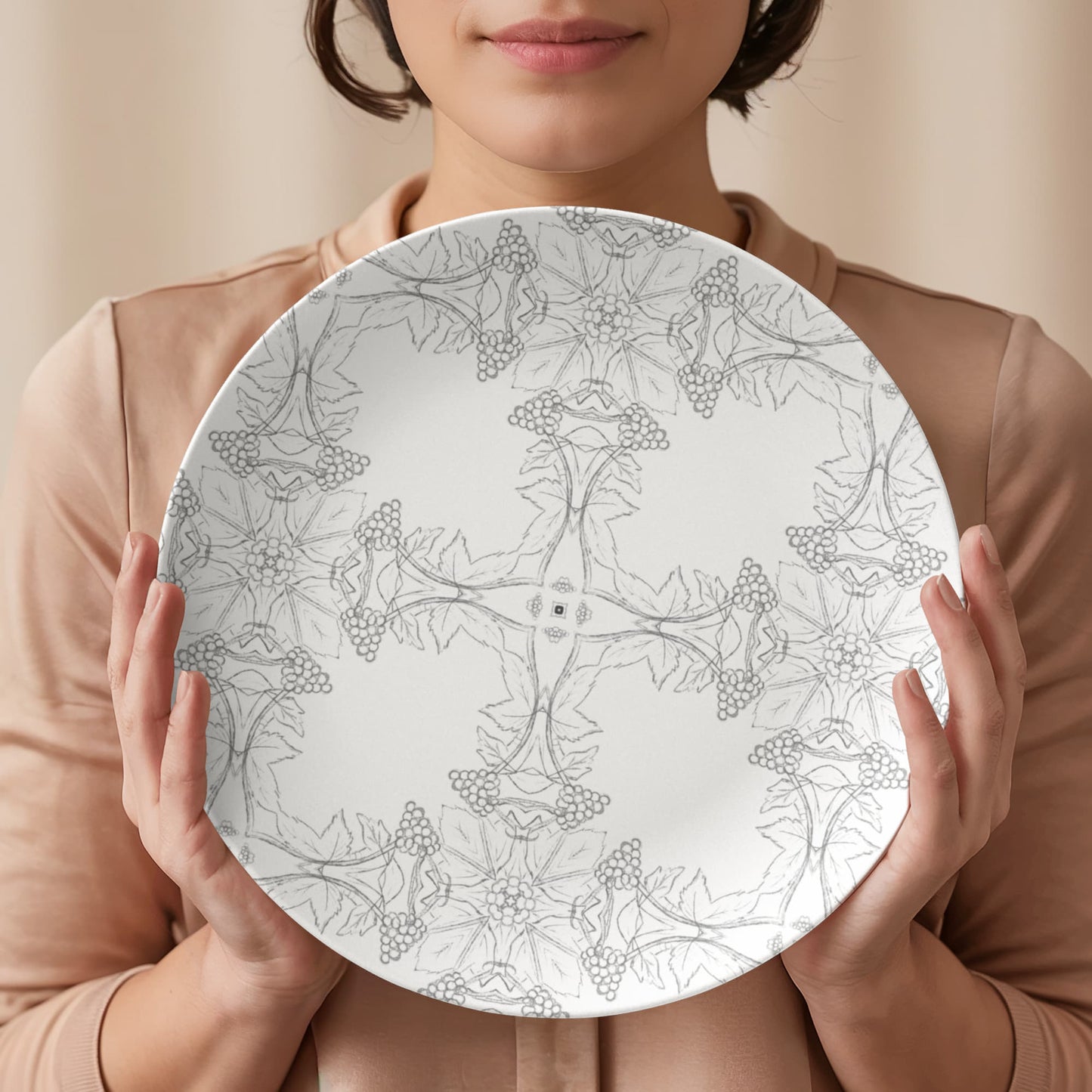 The Grapes of Bari 10" Plate
