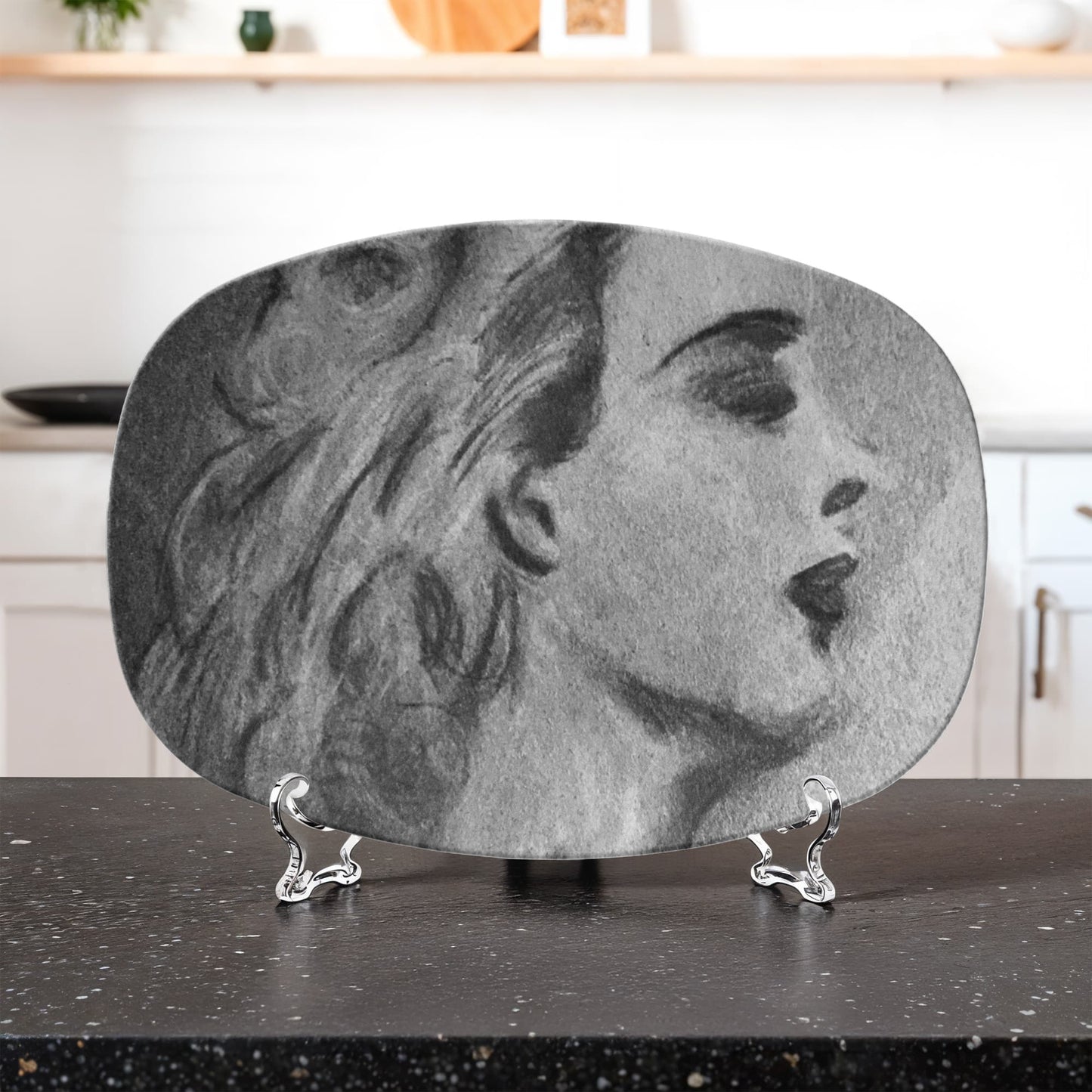 Woman Longing Platter