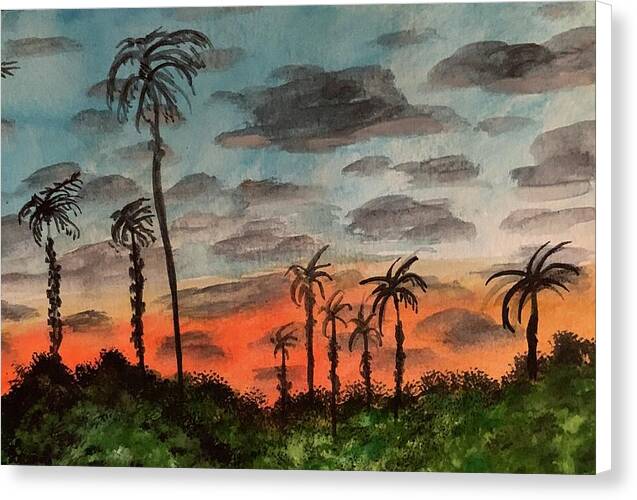 California Sunsets - Canvas Print