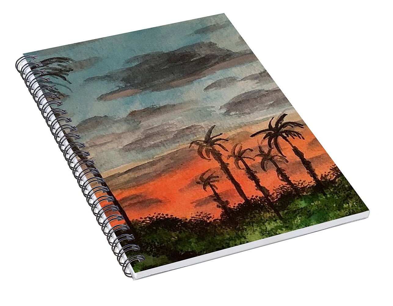 California Sunsets - Spiral Notebook