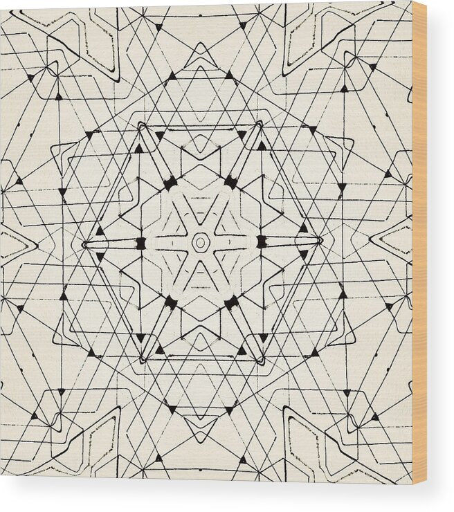 Circuitry III - Wood Print