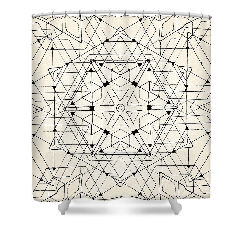 Circuitry III - Shower Curtain