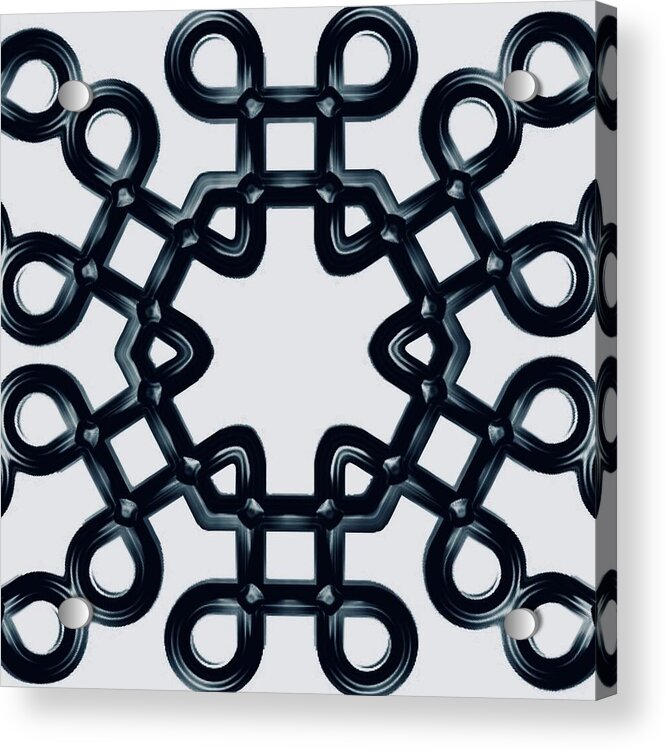 Double Infinity - Acrylic Print