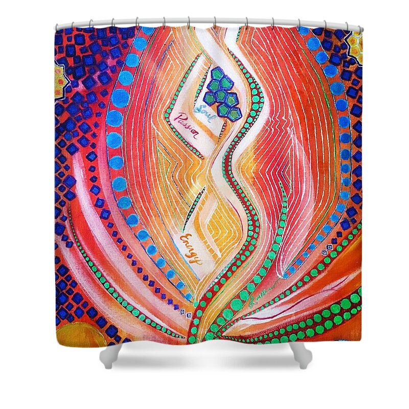 Feminine Spirit - Shower Curtain
