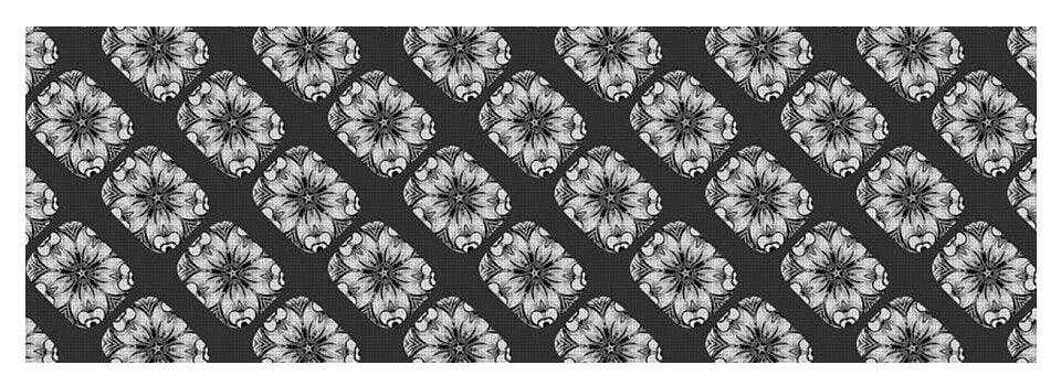 Flower Doodle Pattern I - Yoga Mat
