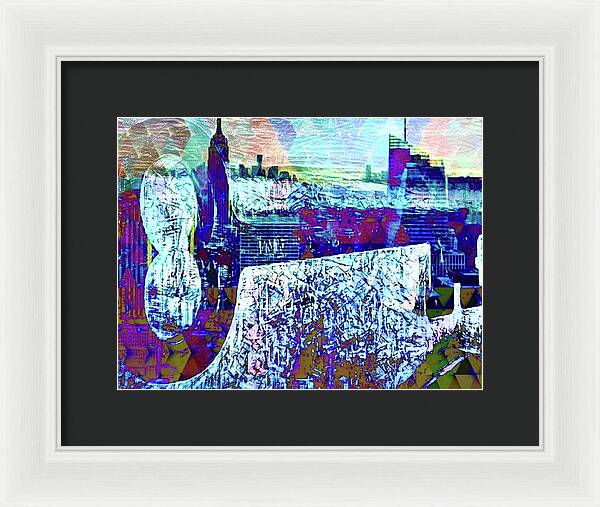 Key to New York - Framed Print