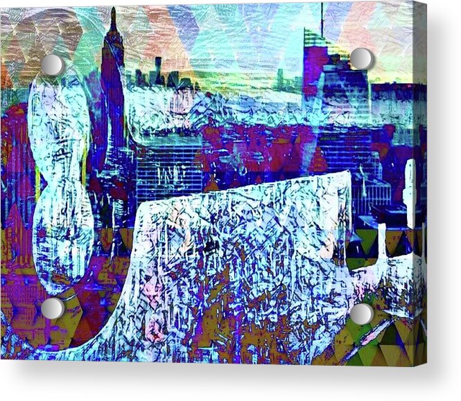 Key to New York - Acrylic Print