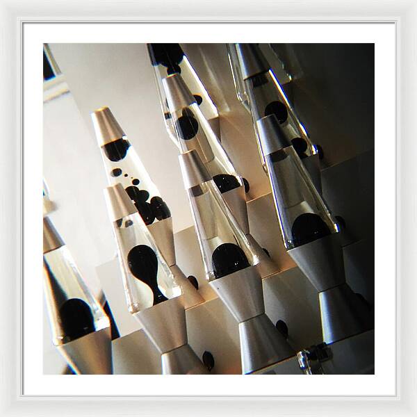 Lava Lamps - Framed Print