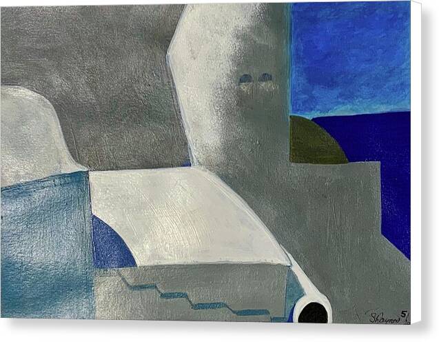 Santorini Vibes - Canvas Print