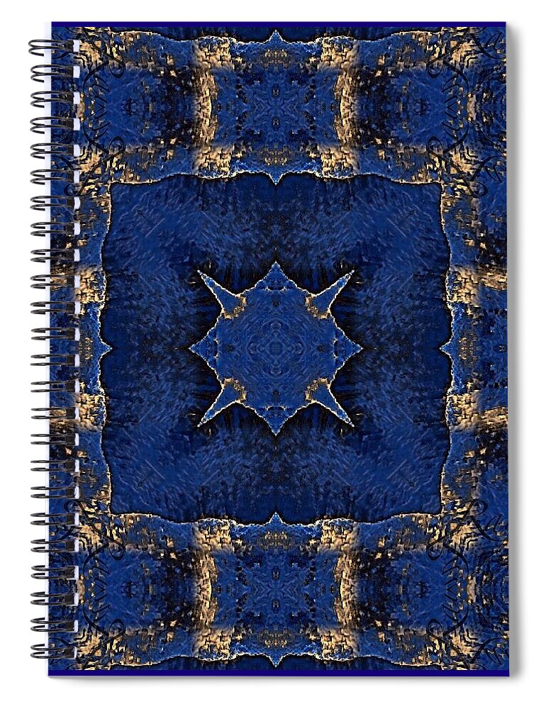 Sapphire - Spiral Notebook