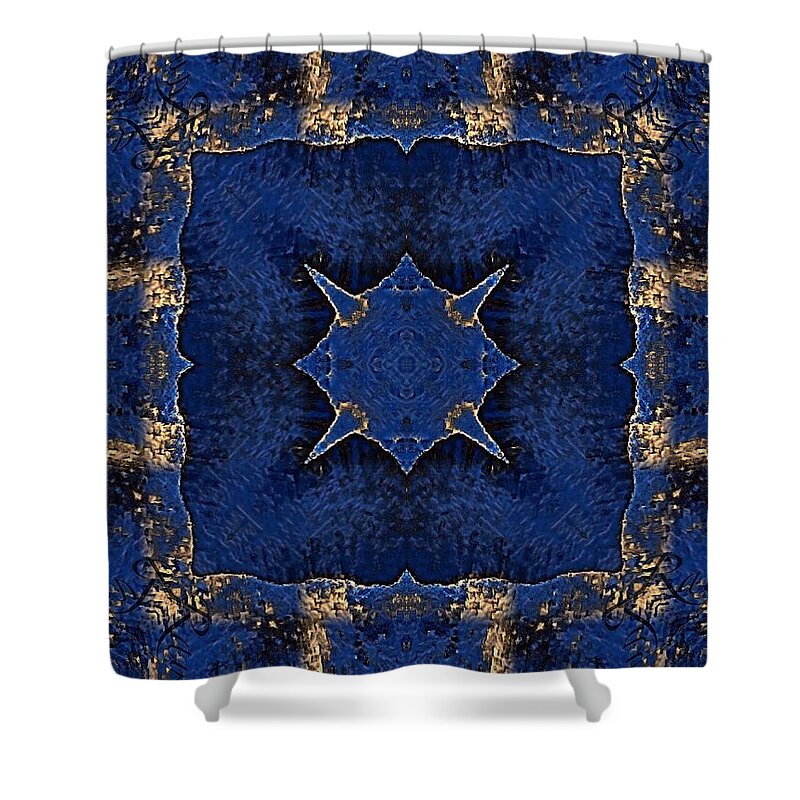 Sapphire - Shower Curtain