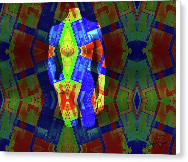 The Poser - Canvas Print