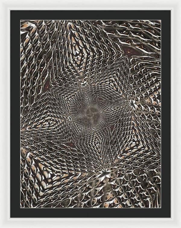 Twisted Steel - Framed Print
