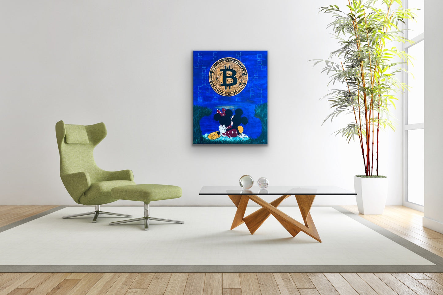 Under a Bitcoin Moon.