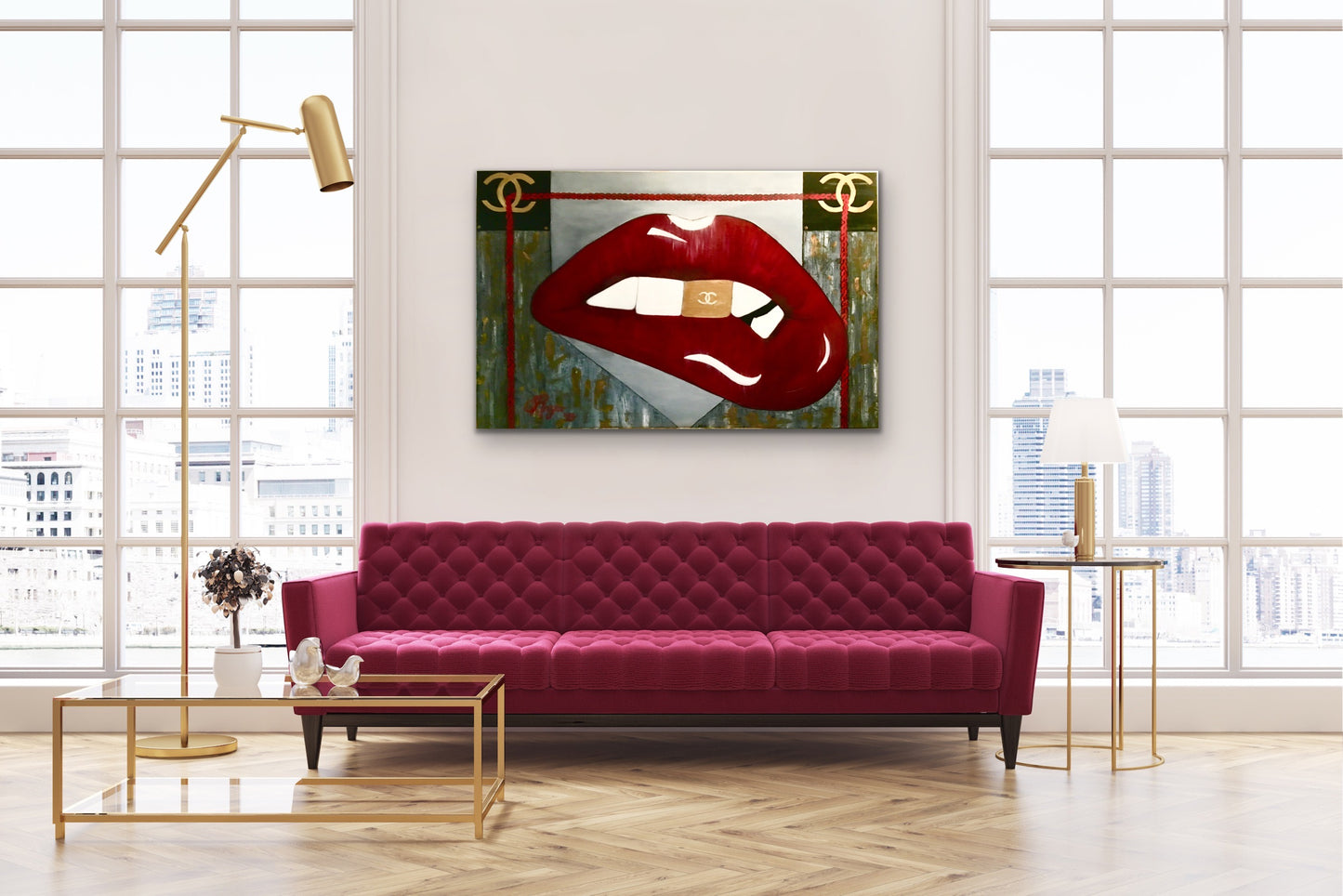 Lips- Chanel.