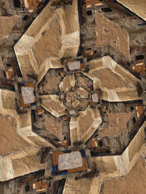 Geo Dunes - Unframed Art Print