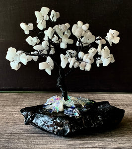 GEMSTONE TREES, SCULPTURES, AND 3D ART