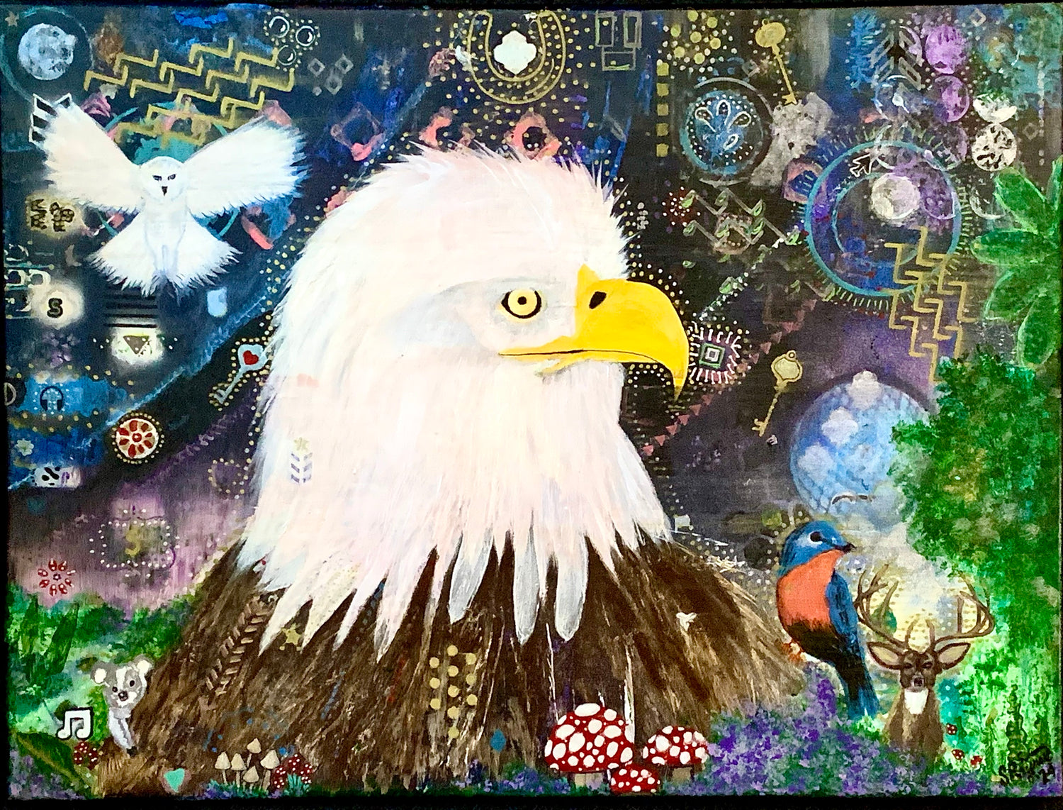 ACRYLIC PAINTINGS