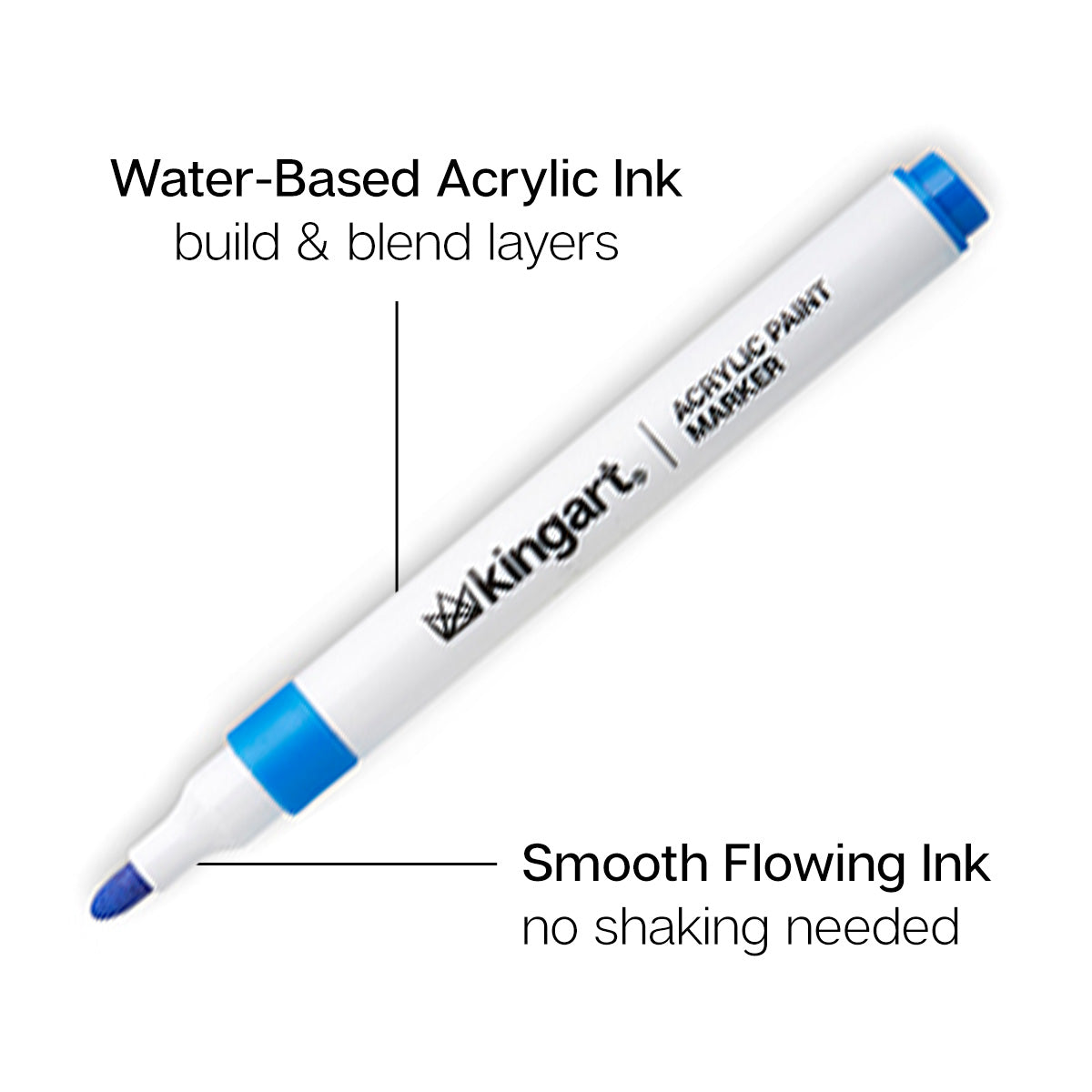 Acrylic Paint Markers - 48 Colors