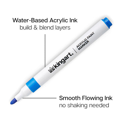 Acrylic Paint Markers - 48 Colors