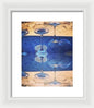 Wine Glass Art Photograph - Framed Print