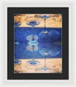 Wine Glass Art Photograph - Framed Print