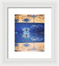 Wine Glass Art Photograph - Framed Print