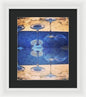 Wine Glass Art Photograph - Framed Print