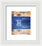 Wine Glass Art Photograph - Framed Print