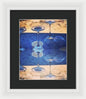 Wine Glass Art Photograph - Framed Print