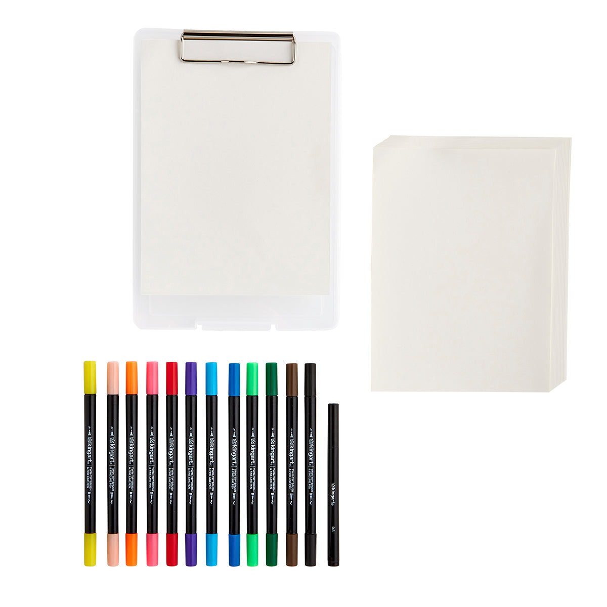 Marker Set with Drawing Board Case - 30 pc