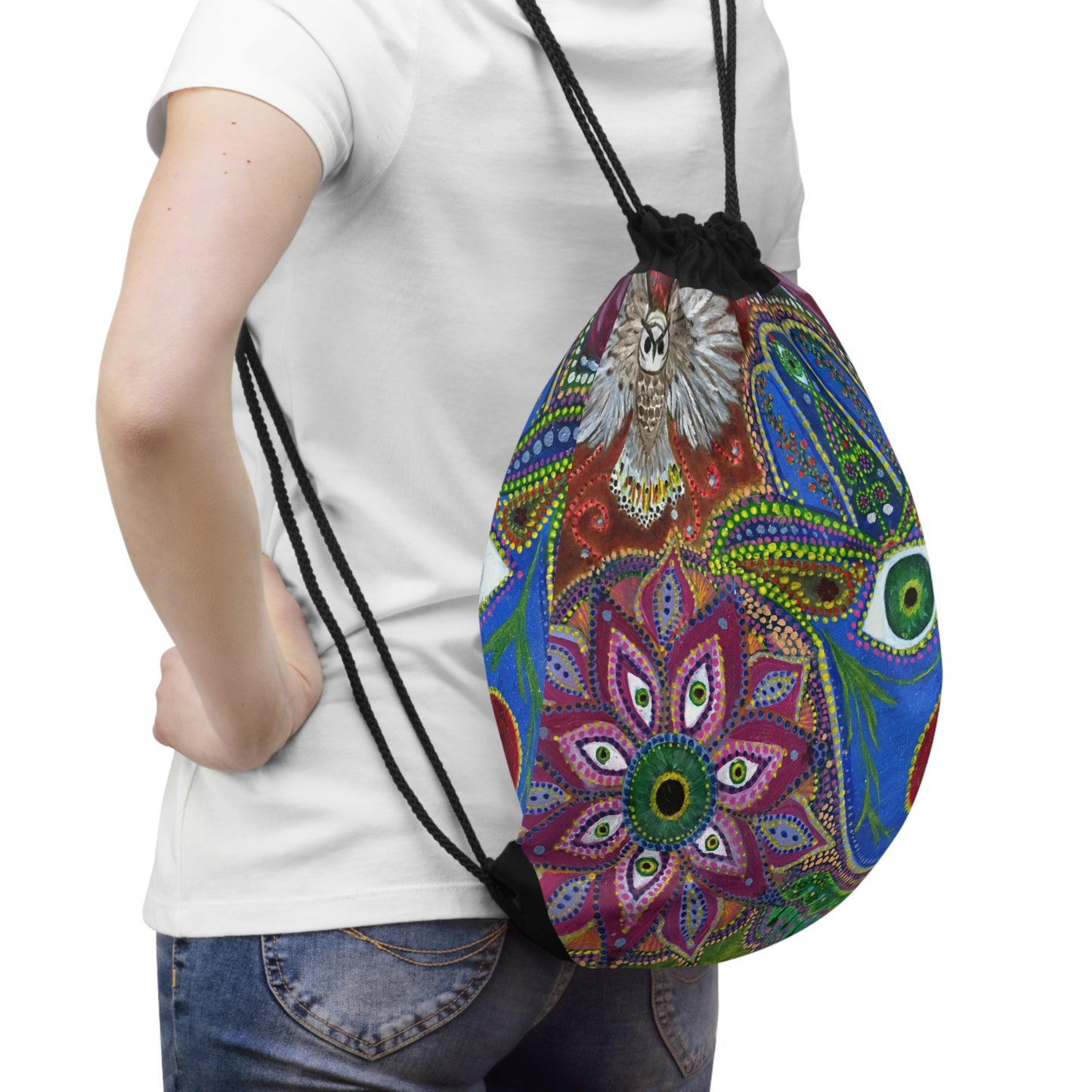 "Protection" Drawstring Bag