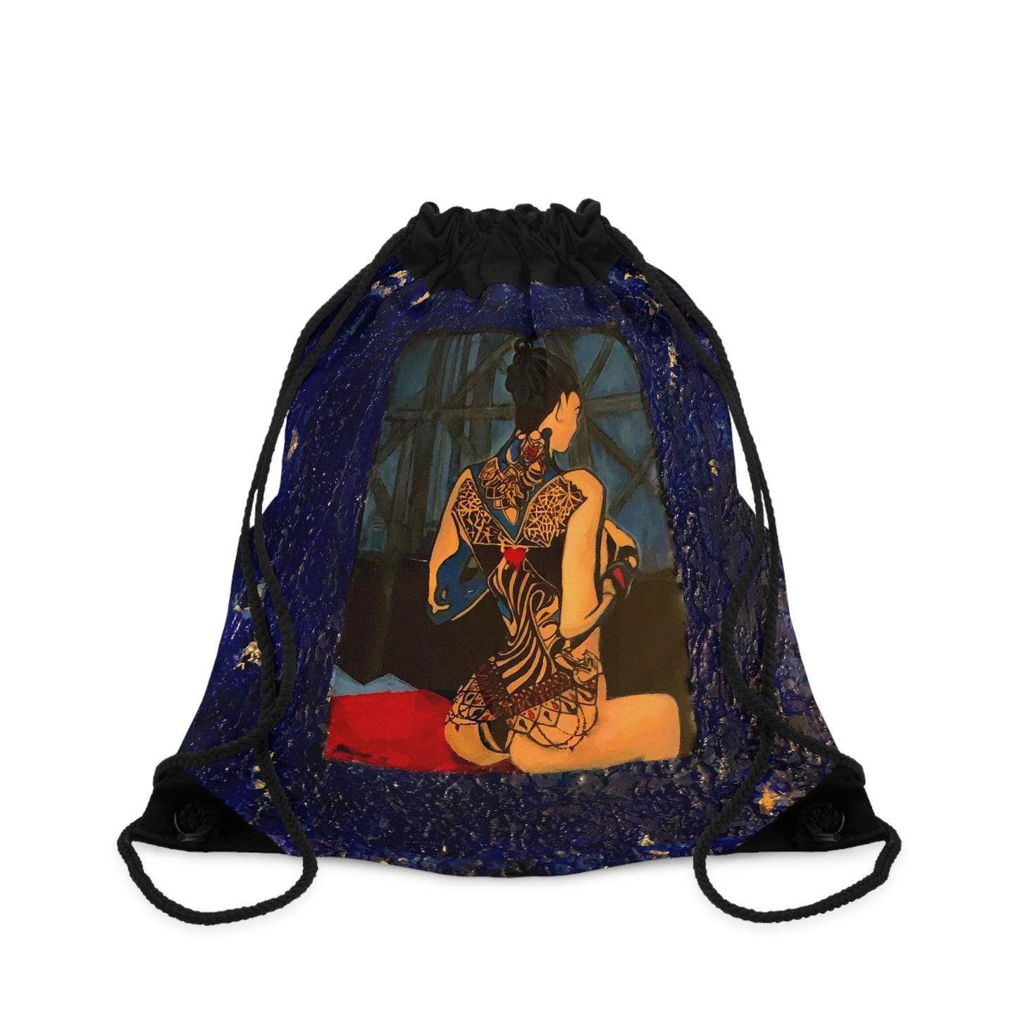 "Voyeur" Drawstring Bag
