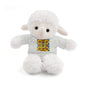 Plush Teddy Bear with Flower Doodle Tee