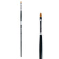 Trekell Golden Taklon Long Handle Artist Brush -  Size #2 Bright