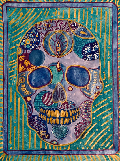 Sugar Skull Fine Art Print Trio- Buy One- Get Two Free!