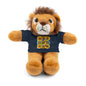 Plush Teddy Bear with Flower Doodle Tee