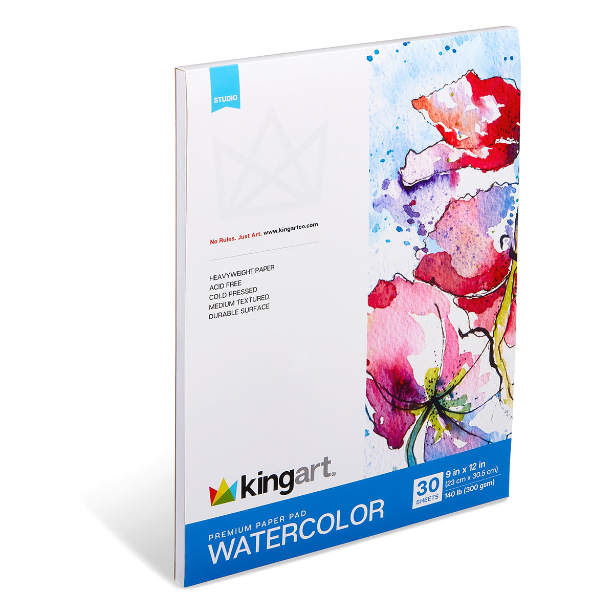 Watercolor Paper Top Bound 9” x 12” - 30 Sheets