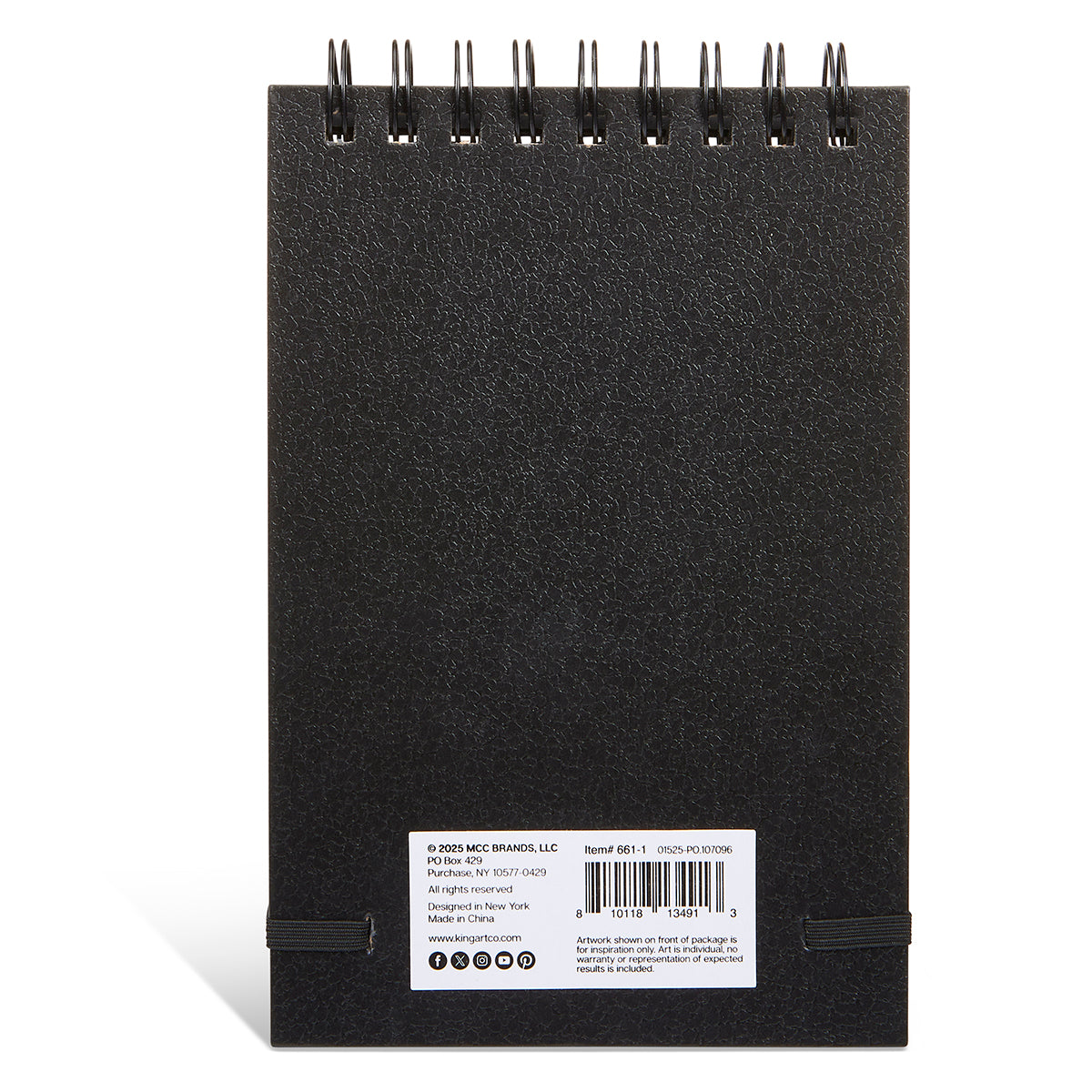Black Drawing Paper 5” x 7.5” - 75 Sheets