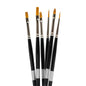 Trekell Golden Taklon Long Handle Top Sellers Brush Set