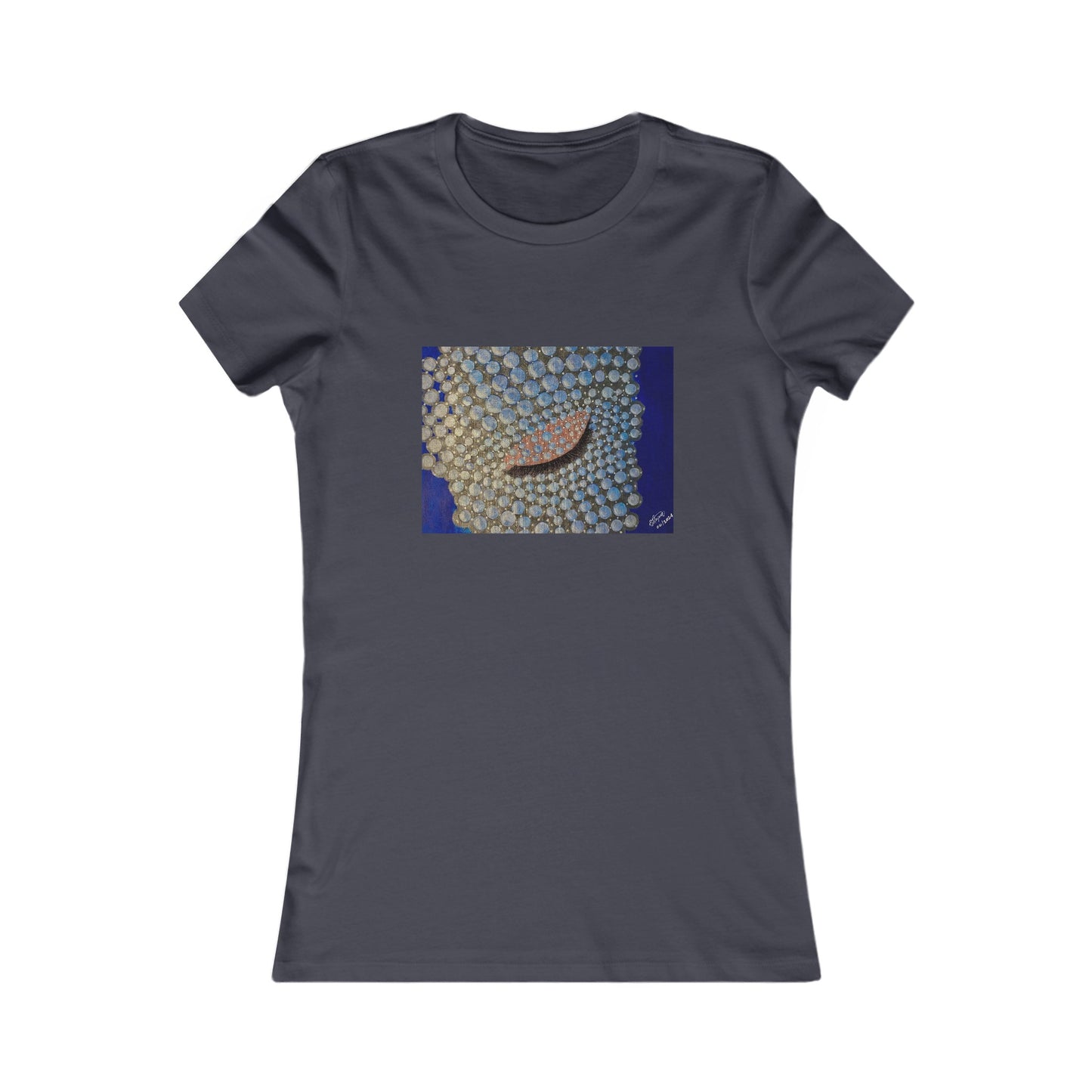 Women's Favorite Tee- "Pearls" by Sharmaine Rayner