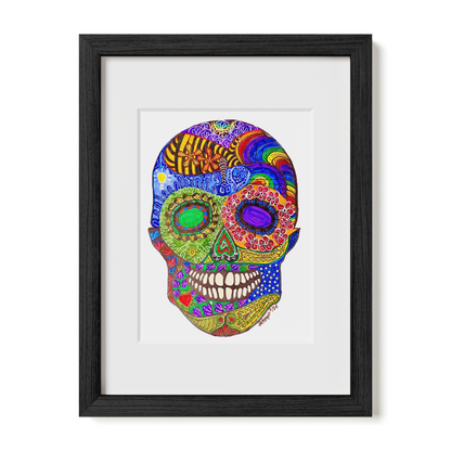Sugar Skull Fine Art Print Trio- Buy One- Get Two Free!
