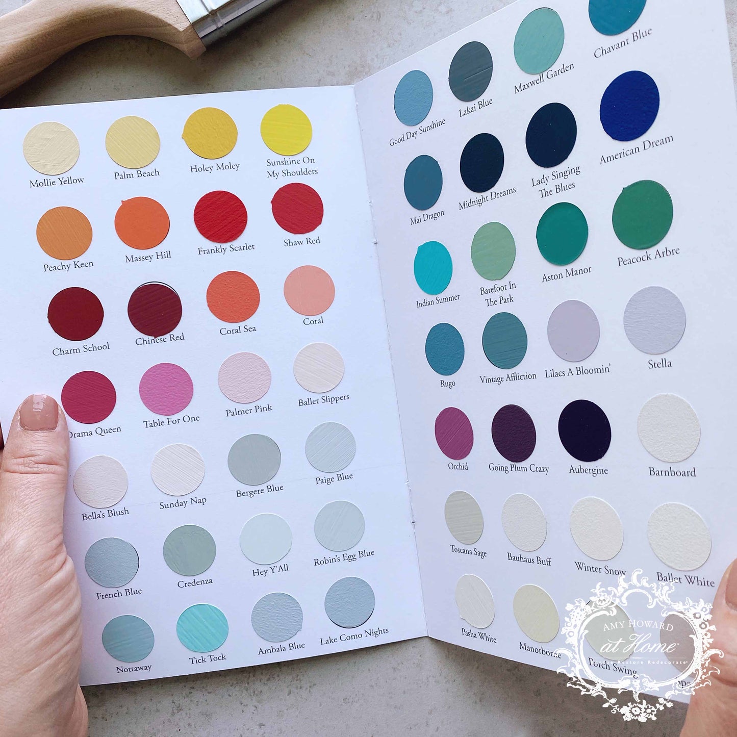 One Step Paint - Color Guide
