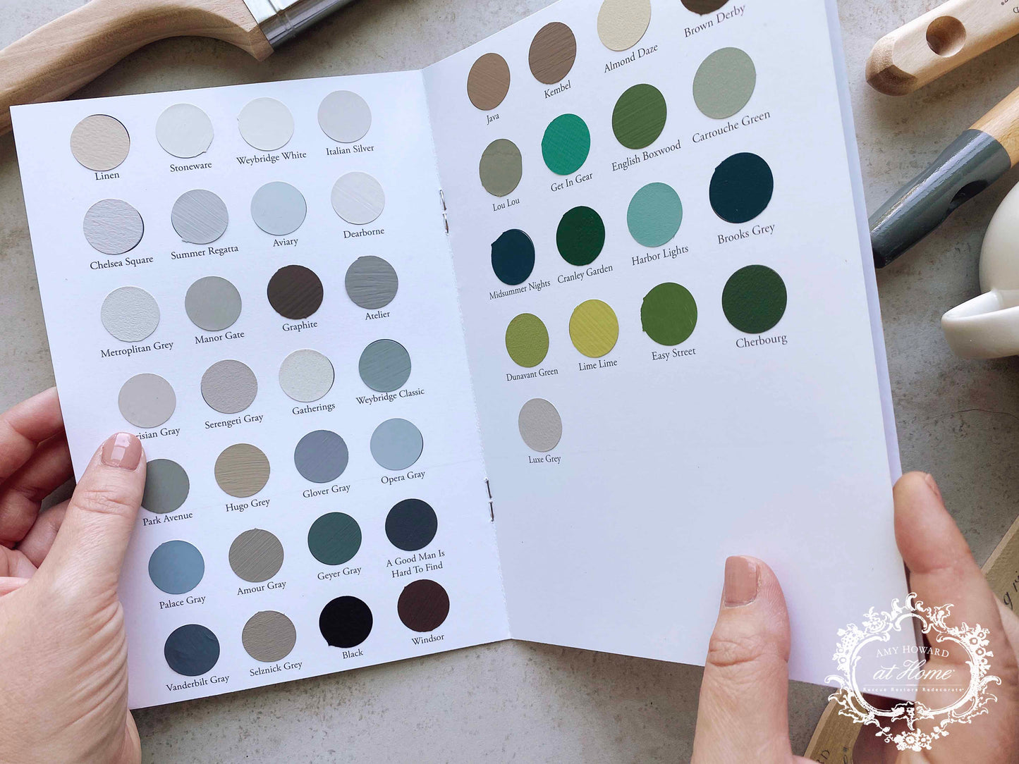 One Step Paint - Color Guide